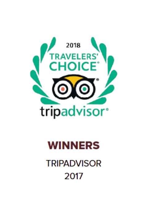 Tripadvisor Travellers' Choice 2017