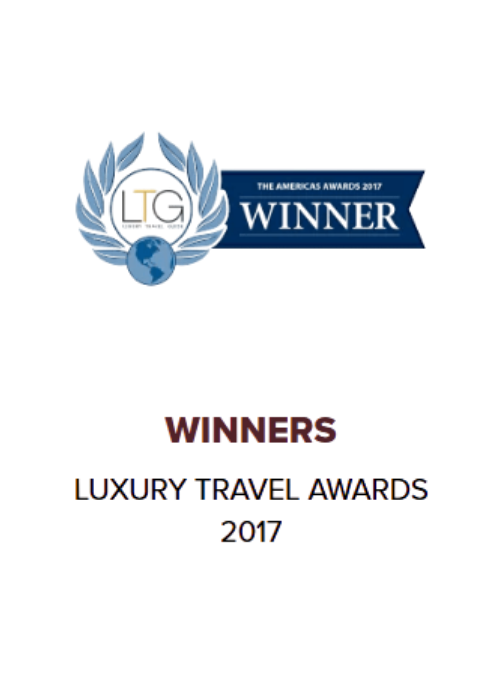 Luxury Travel Guide Awards 2017 — Winner